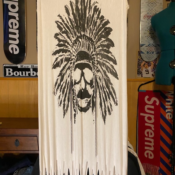 beulah style skull dress tassel chains size small - Picture 2 of 6